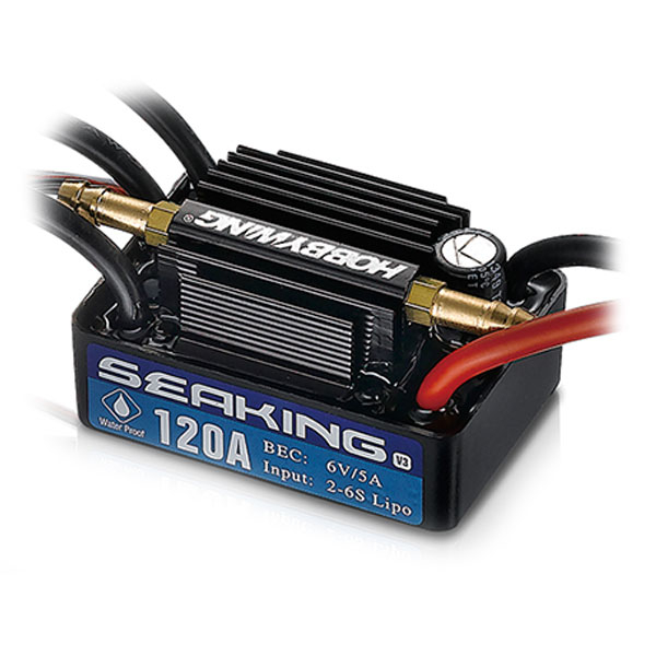 Hobby Wing 30302360 120 amp Marine Speed controller