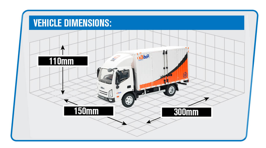 Huina FodEx Delivery Truck