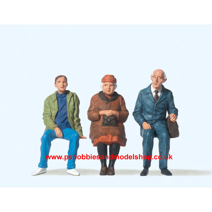 Preiser-45081 Seated figures