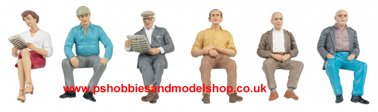 Pog.331503 6 Seated figures
